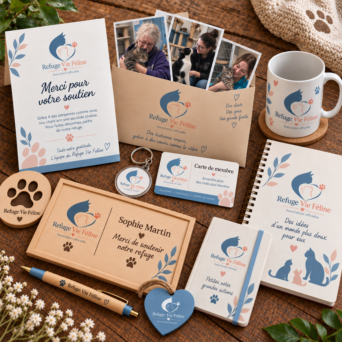 Faire un don et recevoir des cadeaux